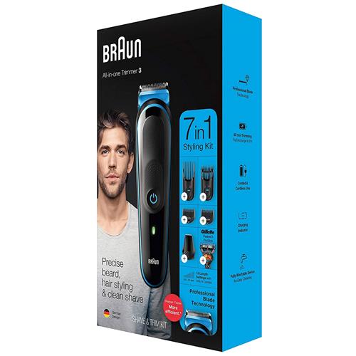 Braun MGK3245 Recortadora con 7 Accesorios