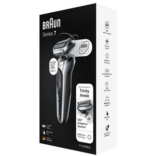 Braun Afeitadora Serie 7 71-S1000s Wet & Dry 360 Flex 2
