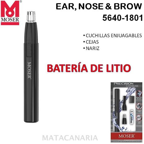 Moser 5640-1801 Depilador Nasal