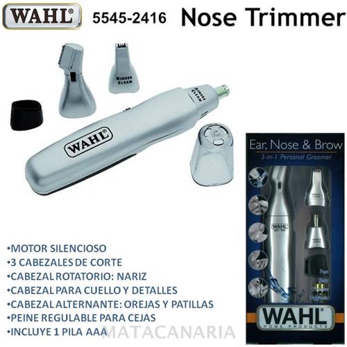 Wahl 5545-2416 Depilador Nasal 3 In 1