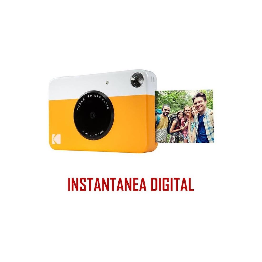 KODAK PRINTOMATIC INSTANTÁNEA AMARILLA
